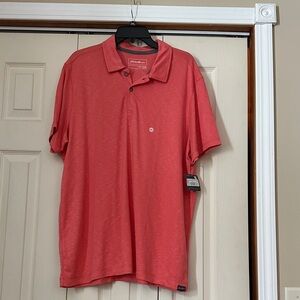 Eddie Bauer Men's Coral Polo Shirt